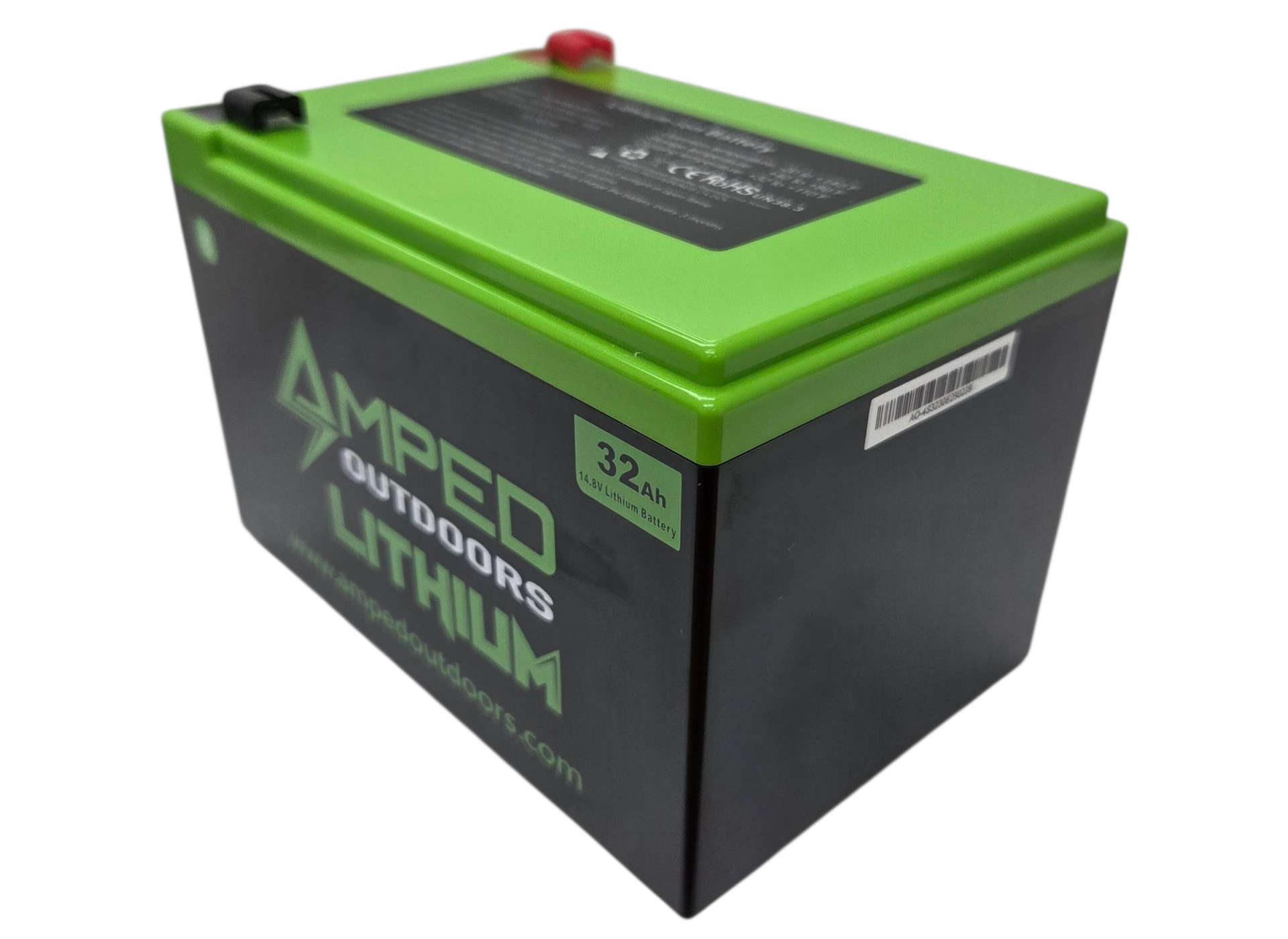 32Ah Lithium Battery (14.8V NMC) with Charger (Bluetooth)- available at Retailers