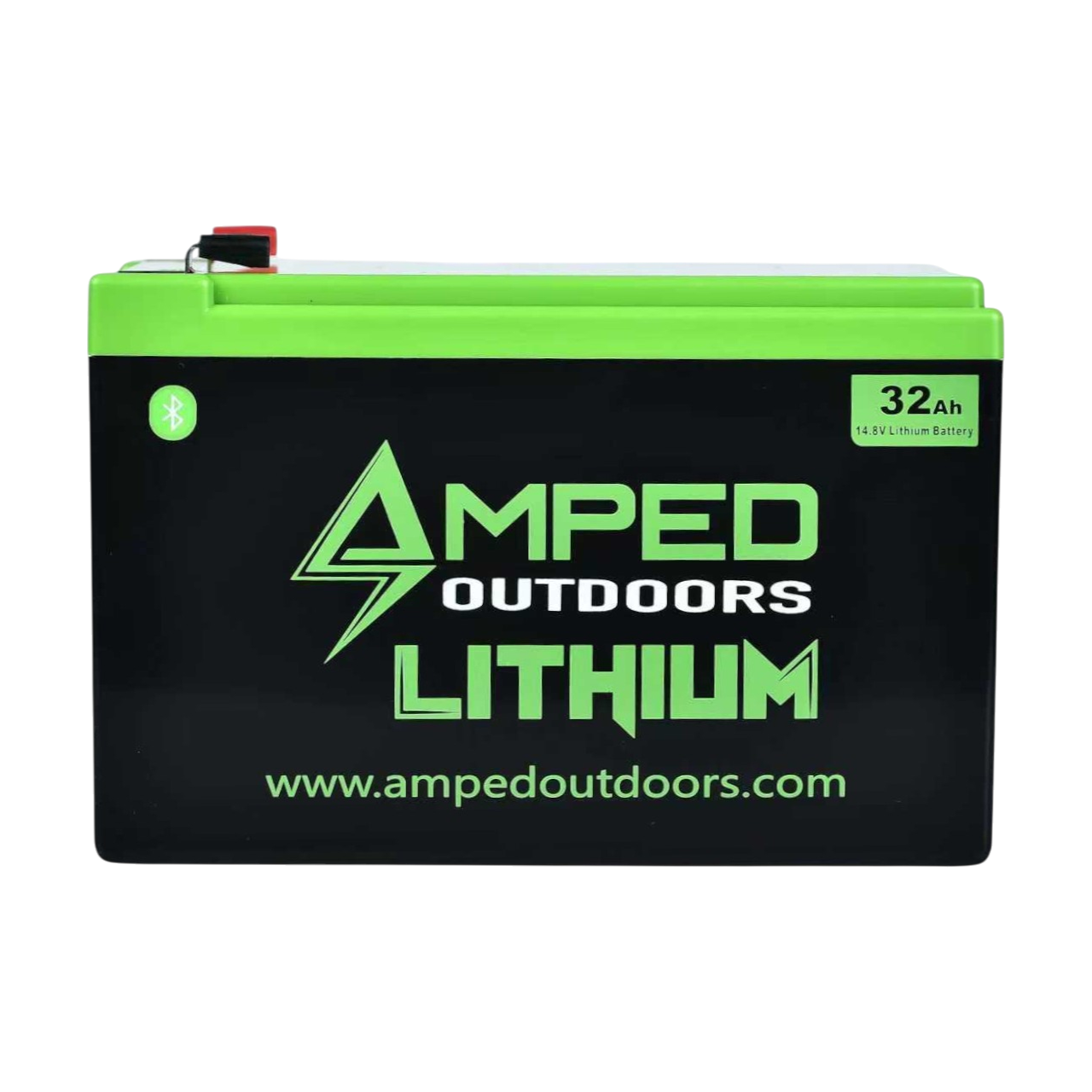 32Ah Lithium Battery (14.8V NMC) with Charger (Bluetooth)- available at Retailers