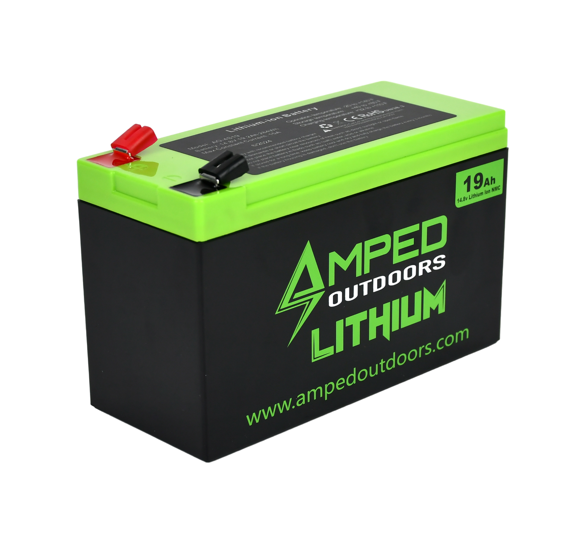 19Ah Lithium Battery (14.8V NMC) with Charger